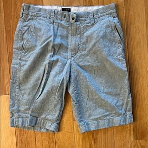 J. Crew linen Shorts light green